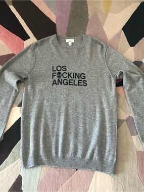 Autumn Cashmere x Kitson LA Cashmere Sweater Size M/L